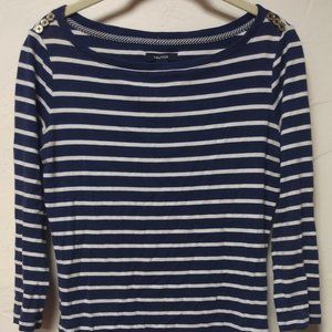 Nautica Women's Small Long Sleeve Tee